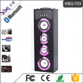 Beweglicher bluetooth drahtloser Minilautsprecher-Boom-Turm FM-Radiofernbedienung USB Mico SD